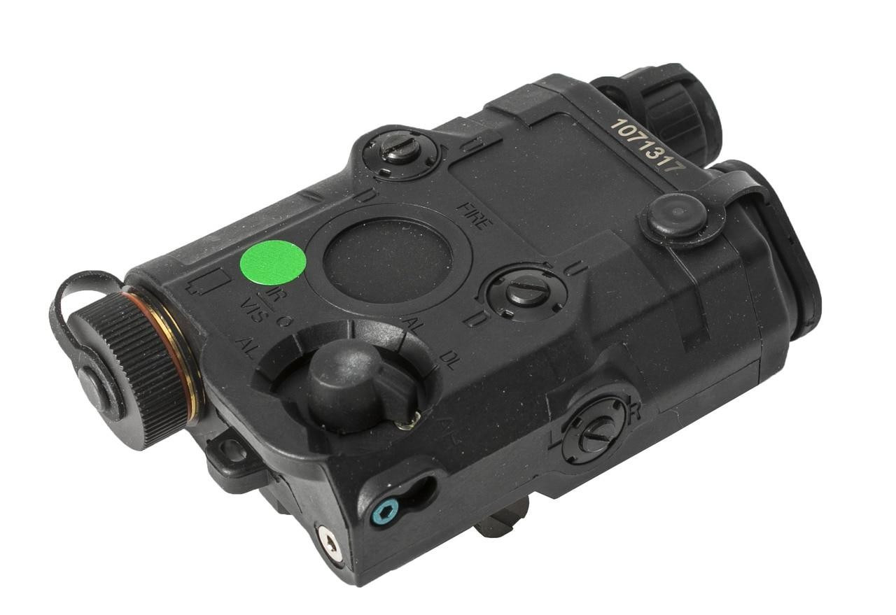 Bravo P15 Flashlight & Green Laser PEQ Box, Black