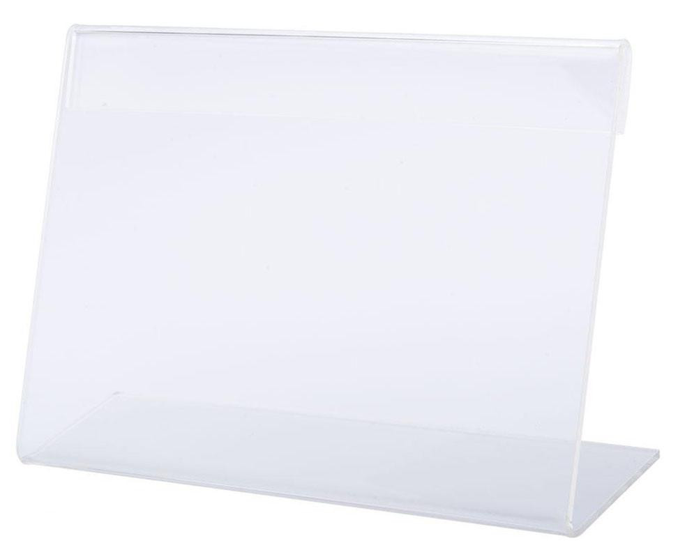 Brinyte Acrylic Display Sign Holder, Clear