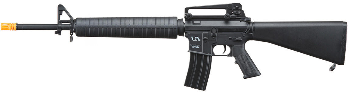 Classic Army Sportline M15A4 Tactical Carbine AEG Airsoft Rifle, Black