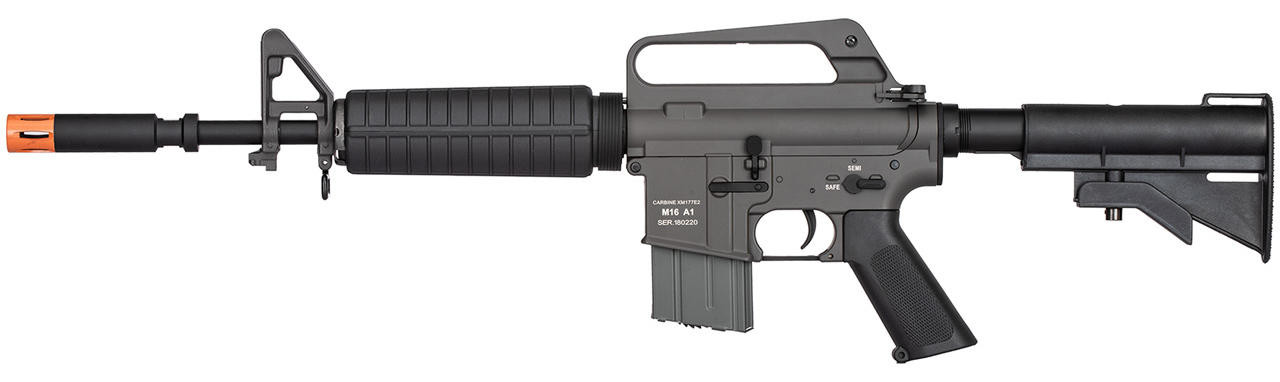 Classic Army XM177 E2 Carbine Airsoft AEG Rifle, Black