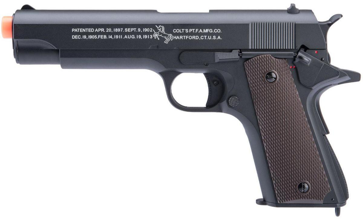 CM123 AEP Electric Airsoft 1911 Pistol w/ Battery and Charger