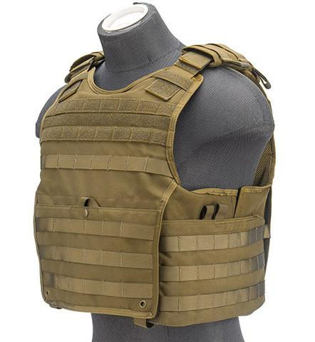 Code 11 Large Exo Plate Carrier, Tan
