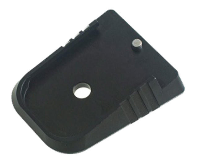 CowCow Aluminum D02 Dottact Magbase for Tokyo Marui Hi-Capa GBB Pistols, Black