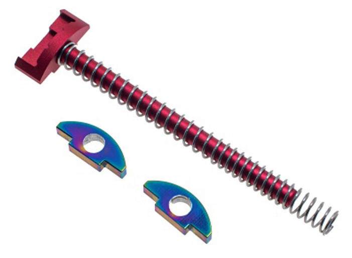 CowCow Aluminum Guide Rod Set for Action Army AAP-01 GBB Pistols, Red