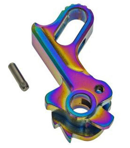 CowCow Match Grade Stainless Steel Hammer for Tokyo Marui Hi-Capa/1911, Rainbow