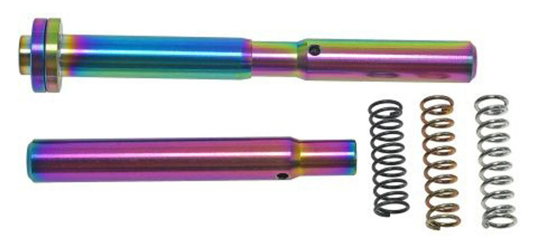 CowCow RM1 Stainless Steel Guide Rod for Tokyo Marui Hi-Capa GBB Pistols, Rainbow