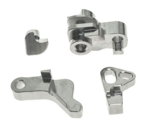 CowCow Technology CNC Stainless Steel Hammer Set for Action Army AAP-01 GBB Airsoft Pistol, Silver