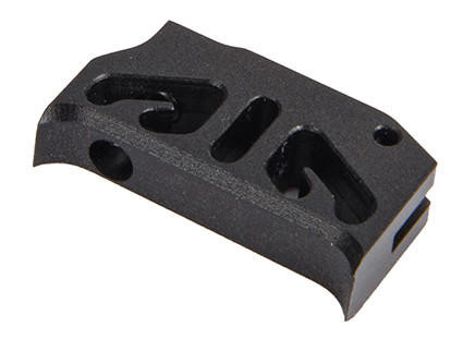 CowCow Type 2 CNC Aluminum Trigger for TM Hi-Capa/1911 Pistols, Black