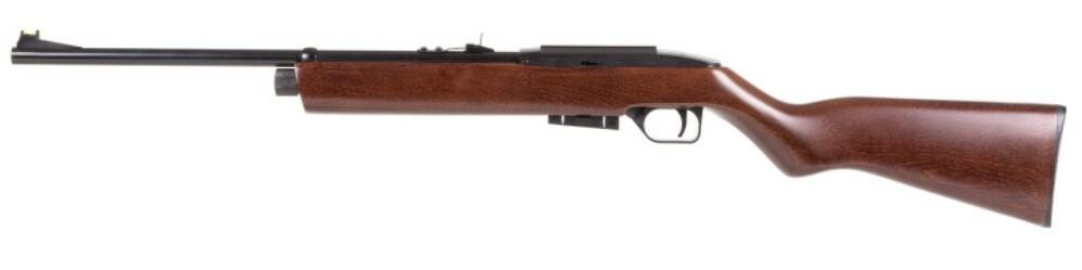 Crosman 1077W Repeatair CO2 Powered 0.177 Cal Airgun, Wood