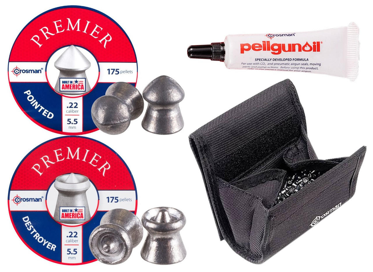 Crosman .22 Caliber Shooters Pellet Kit