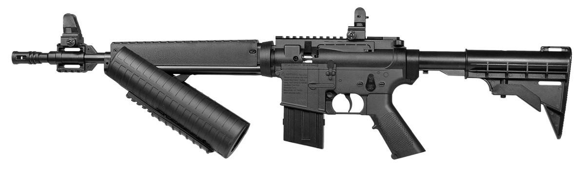 Crosman M4 Multi-Pump 0.177 Cal Air Rifle, Black