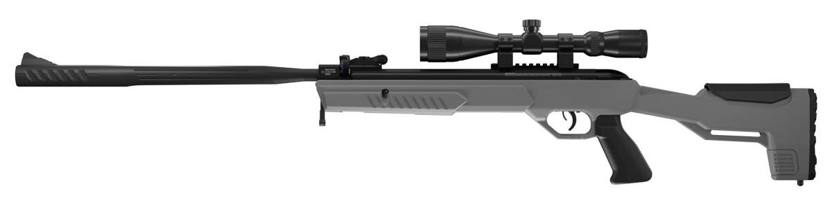 Crosman MAG-Fire Extreme Multi-Shot Break Barrel 0.177 Cal Air Rifle, Gray/Black