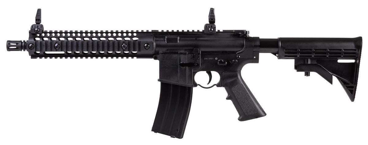 Crosman R1 Full Auto 0.177 Cal BB Air Rifle, Black