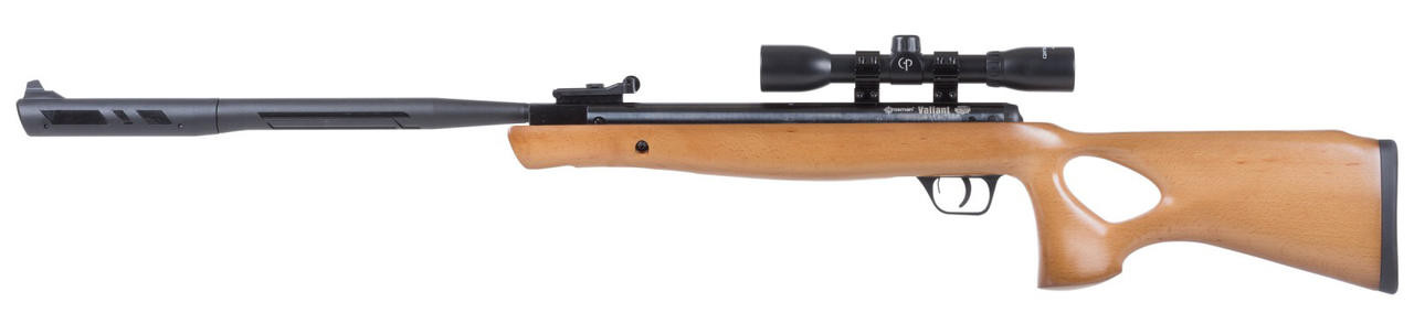 Crosman Valiant SBD Air Rifle, Nitro Piston Elite .177 Cal, Wood