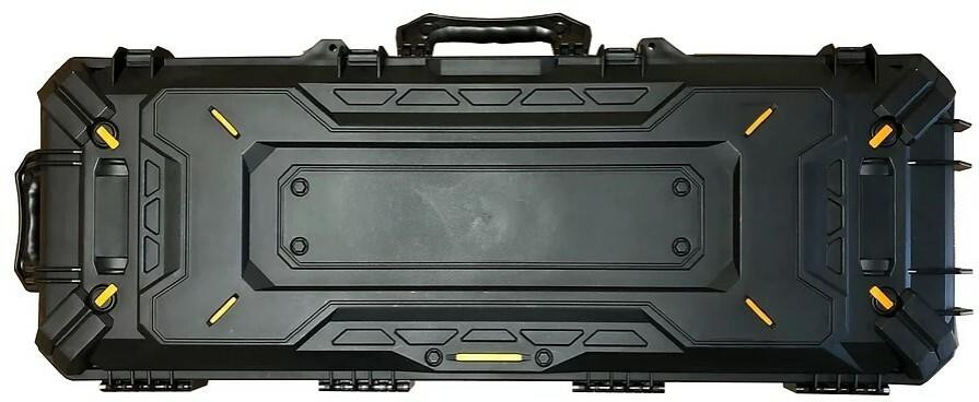 CSI 42" Tactical Rifle Case w/ Handle & Roller, Black
