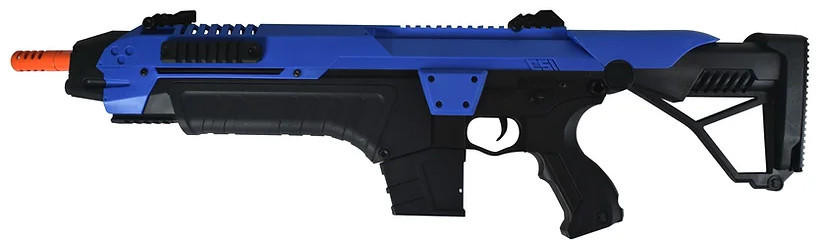 CSI S.T.A.R XR-5 Short Barrel Airsoft AEG Rifle, Blue/Black