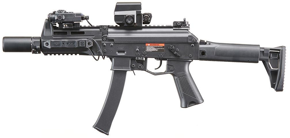 Custom Lancer Tactical ARGO PPK-20 Gen 3 Compact AEG Airsoft SMG, Black