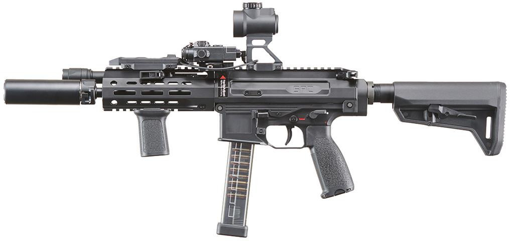 Custom Maruyama NOX 5PC Carbine GBB Airsoft Gun, Black