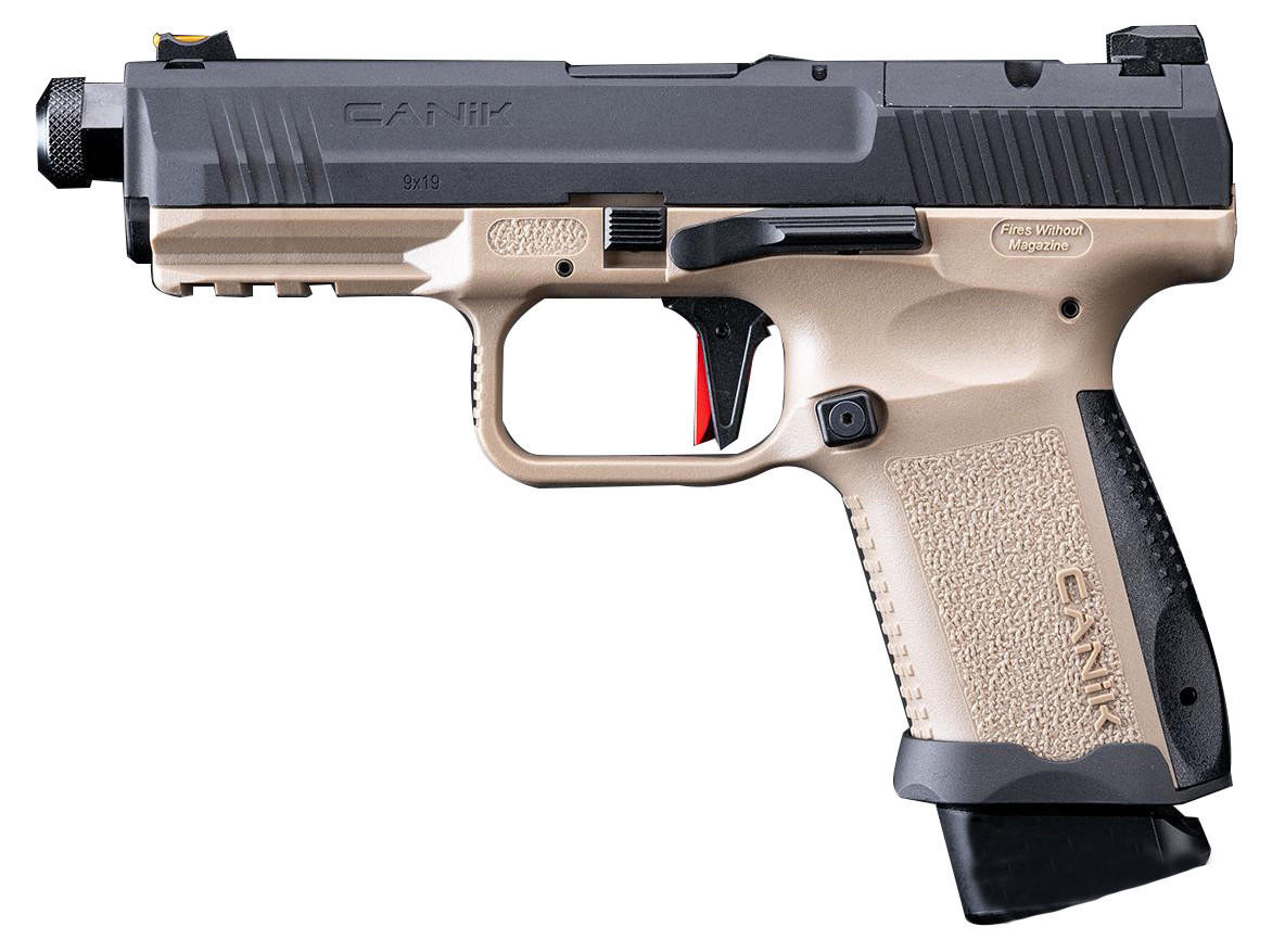 Cybergun Canik Salient Arms TP9 Elite Combat GBB Airsoft Training Pistol, Two-Tone