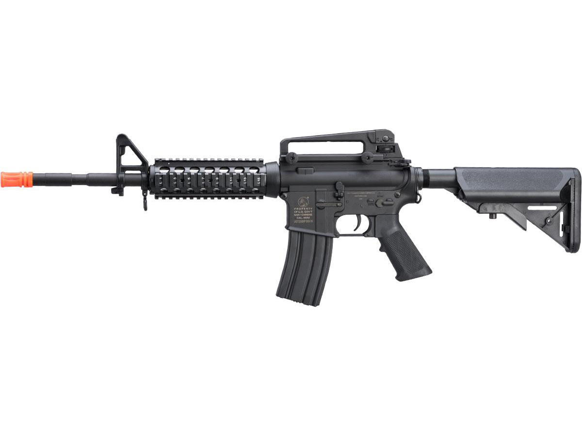 Cybergun Colt Licensed M4A1 RIS AEG Airsoft Rifle, Black