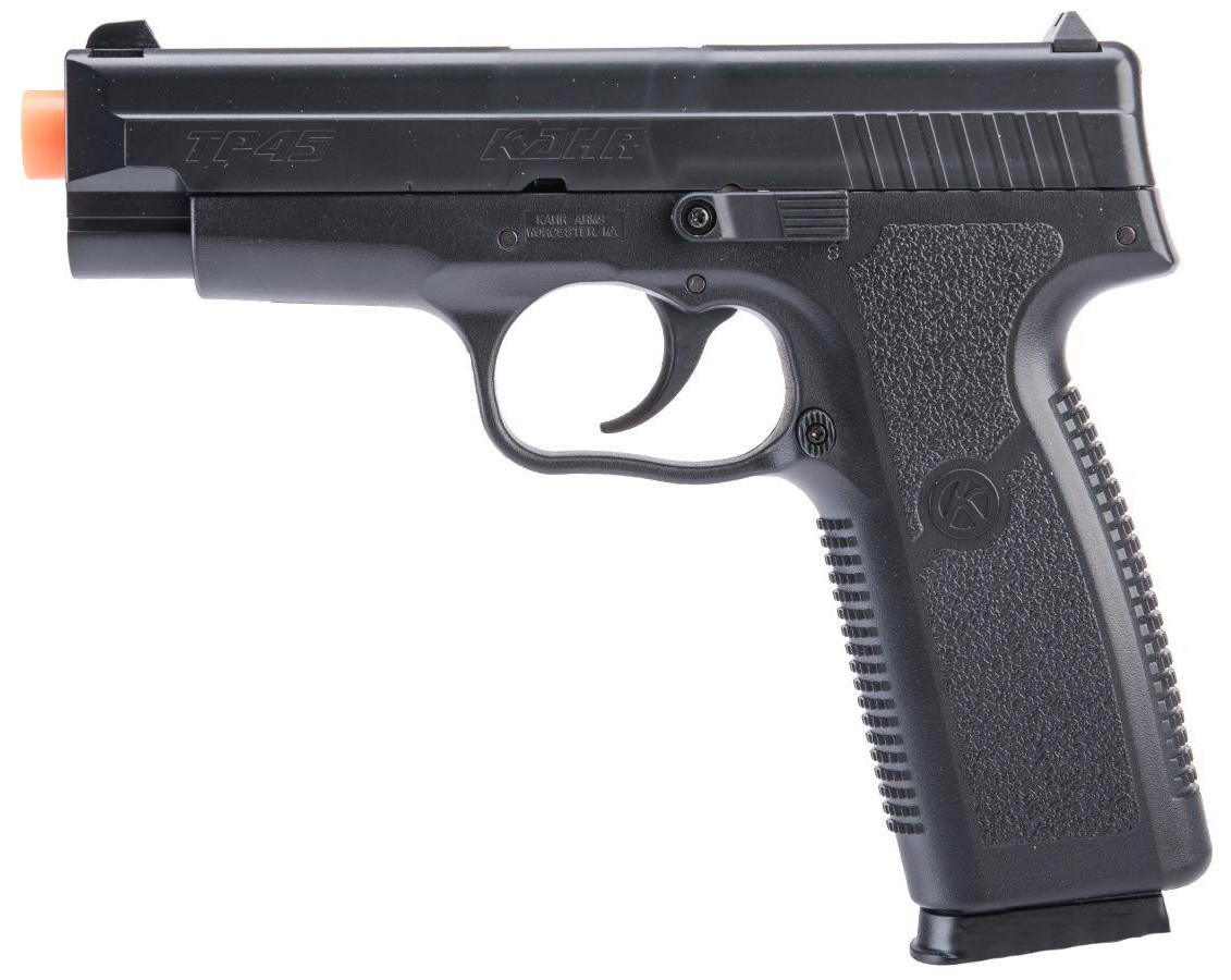 Cybergun Kahr Arms TP45 Spring Airsoft Pistol, Black