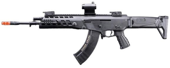 CYMA AK Alfa Polymer Airsoft AEG Rifle, Black