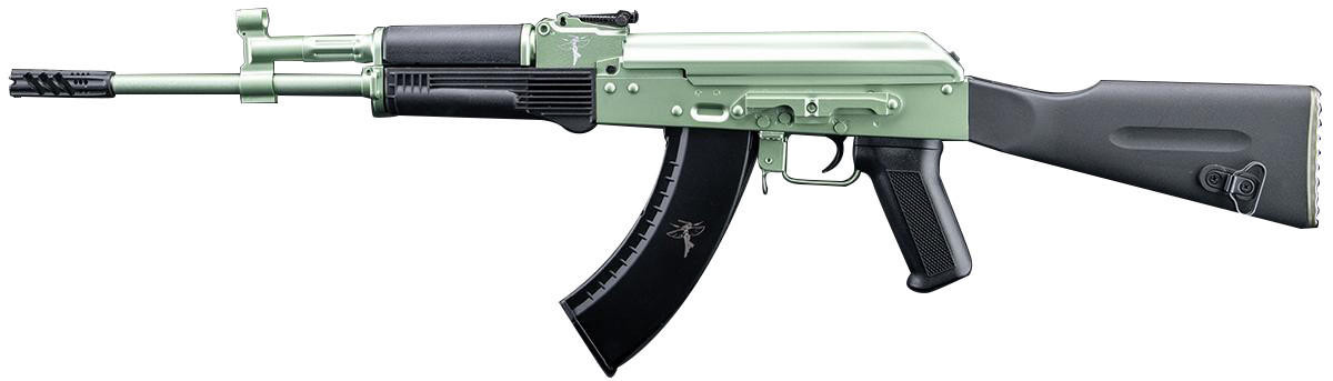 CYMA EMG Licensed Dynamics AK Limited Edition "Retro" Airsoft AEG Rifle, Metallic Sage