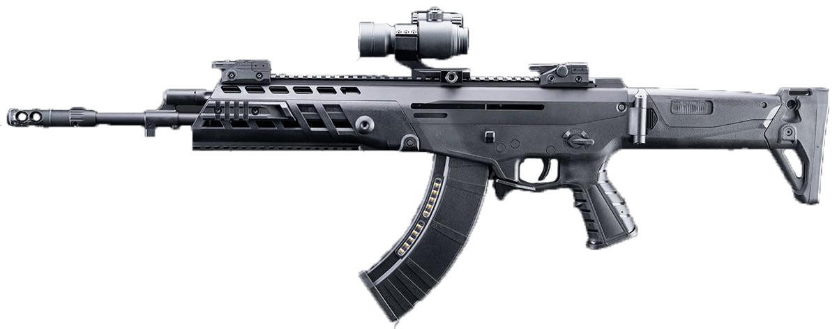 CYMA Platinum AK Alfa QBS Airsoft AEG Rifle, Black