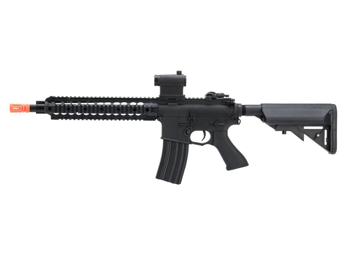 CYMA Sport M4 Carbine 11" UX Handguard AEG Airsoft Rifle, Black