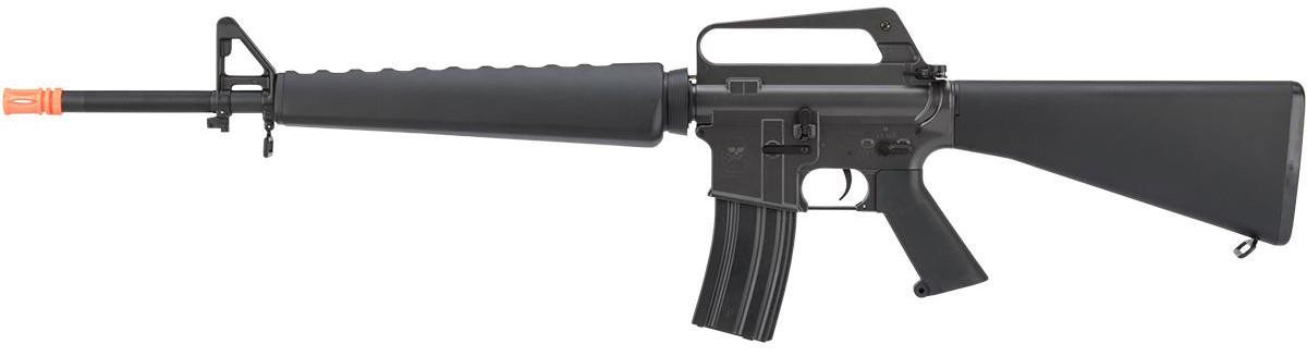 CYMA Sport M16A1 Vietnam-Era Airsoft AEG Rifle, Black