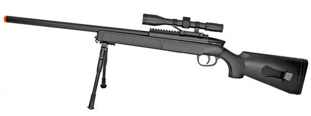 CYMA ZM51 Bolt Action Airsoft Sniper Rifle w/ Scope and Bipod