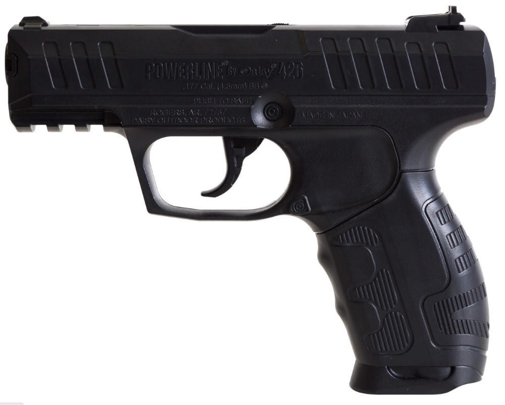 Daisy 426 CO2 Powered 0.177 Cal BB Pistol, Black