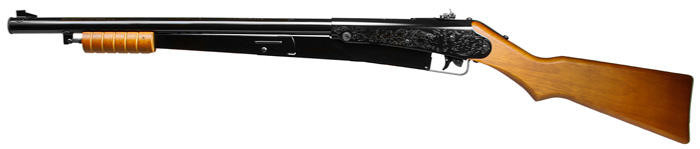 Daisy Model 25 Pump-Action 0.177 Cal Airgun, Wood