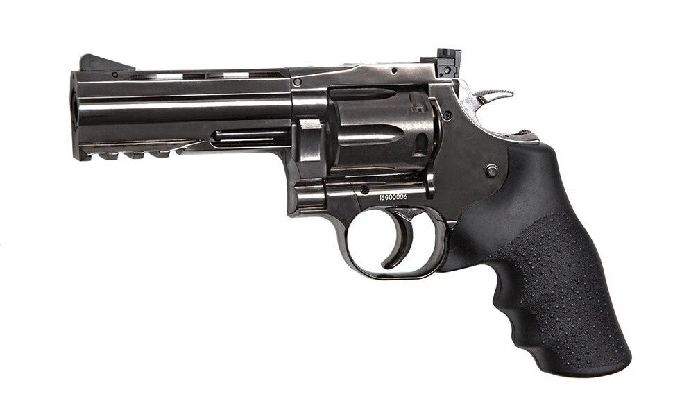 Dan Wesson 715 4" Steel Grey CO2 Airsoft Revolver