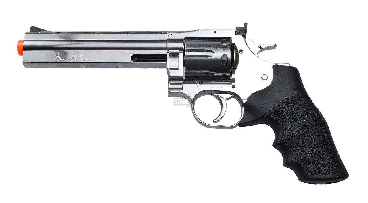 Dan Wesson 715 6" Stainless Steel CO2 Airsoft Revolver