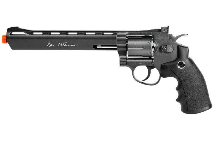 Dan Wesson 8" CO2 Airsoft Revolver, Grey - REFURBISHED