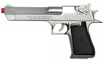 Desert Eagle .44 Magnum Spring Silver Pistol by Magnum Research