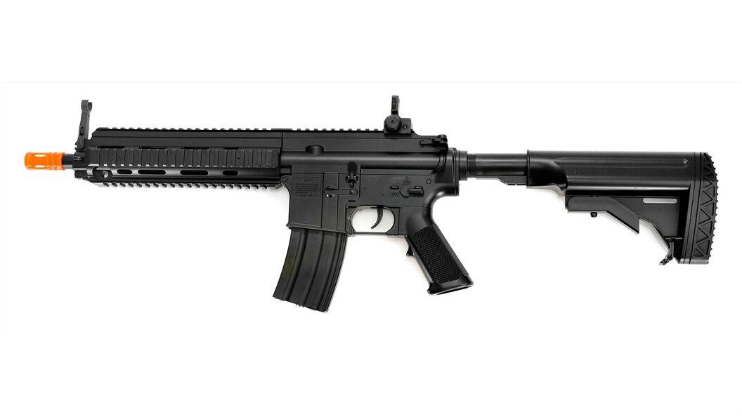 Double Eagle Full Auto AR Style Electric Airsoft Rifle, Black