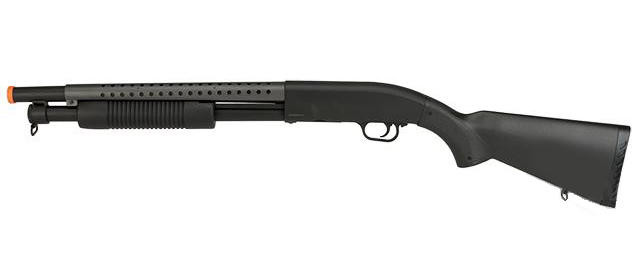 Double Eagle M58A M500 Tactical Heavy Weight Airsoft Pump Shotgun - Full Stock