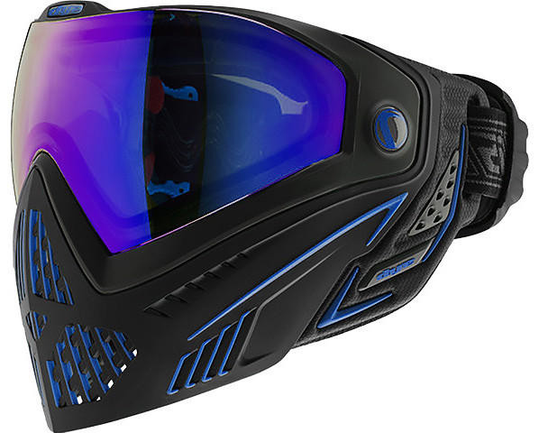 Dye i5 Pro 2.0 Airsoft Full Face Mask, Storm/Black/Blue