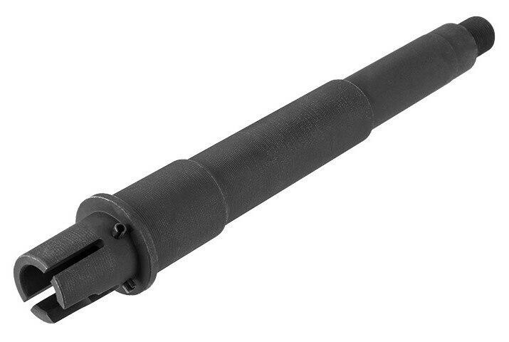 E&L Airsoft Steel CNC 7.5â€ Bull M4 Outer Barrel, Black