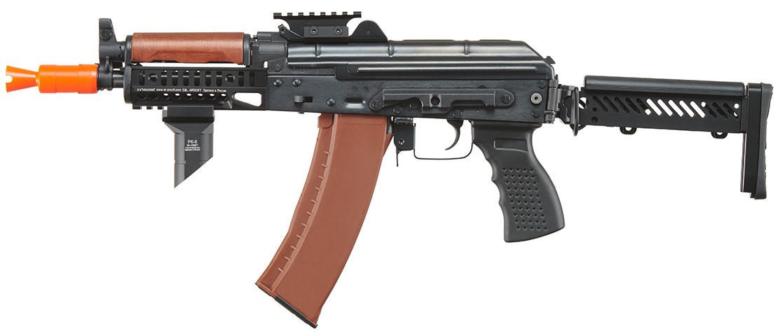 E&L AKS74U Z-SPEC MOD1 E-Platinum Airsoft AEG Rifle w/ ASTER SE, Two-Tone
