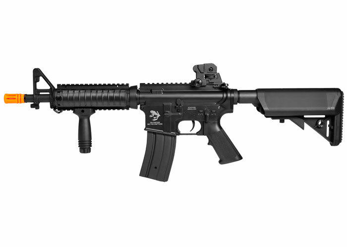 Echo1 ST6 M4 RIS Airsoft Rifle, Black