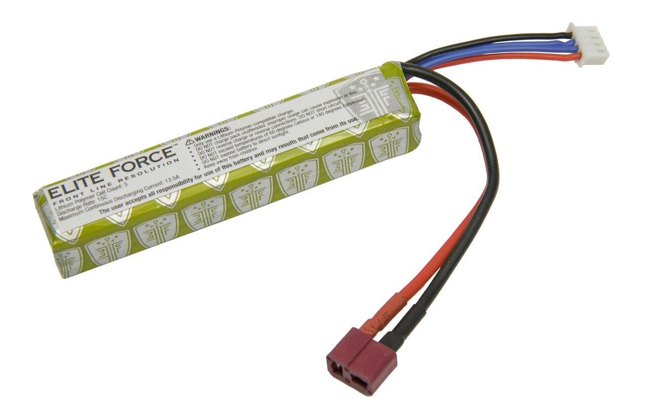 Elite Force 11.1v 900mAh 15C LiPO Stick Battery, Deans Plugs