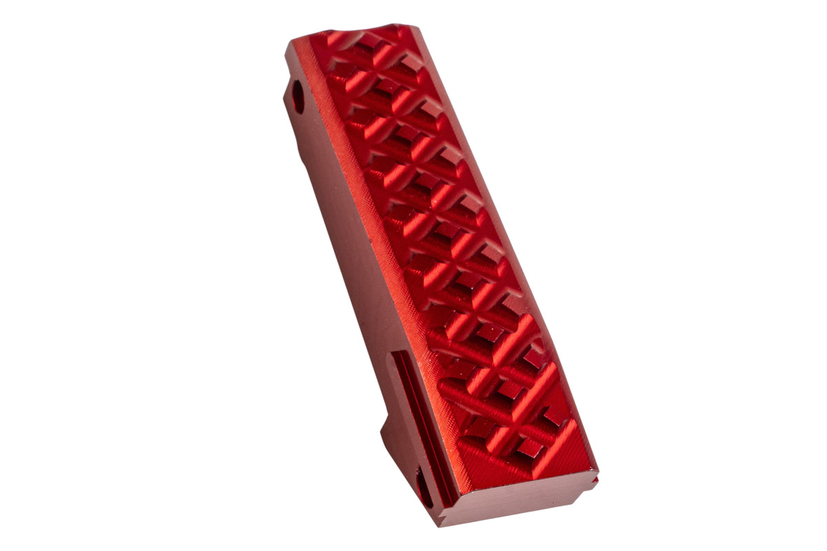 Revanchist Airsoft Type A Spring Housing for Hi Capa Airsoft Pistol Aluminum Grip (Red)