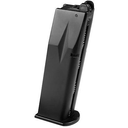 EMG 27 Round Spare CO2 Magazine for Swiss Arms Sig Sauer Marui P226 P229 Gas Blowback Pistols, Black