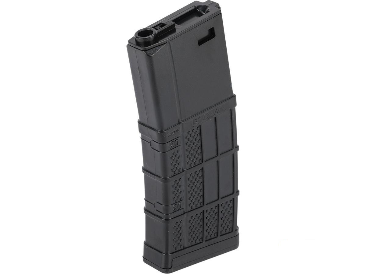 EMG 340rd Lancer Systems Licensed L5 AWM Hi-Cap Airsoft AEG Magazine, Black