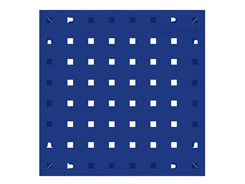 EMG Battle Wall System 12 x 12 Weapon Display & Storage Panels, Blue