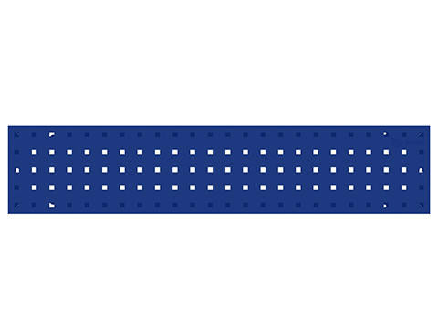 EMG Battle Wall System 36 x 7.5 Weapon Display & Storage Panels, Blue