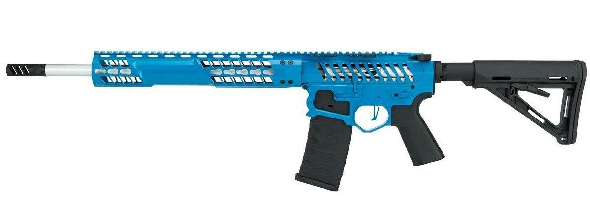 EMG F-1 Firearms BDR-15 3G AR15 Full Metal Magpul AEG Airsoft Rifle, Cobalt Blue